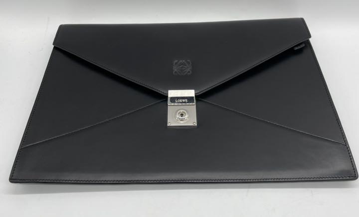 ブラック系国内外の人気が集結loewe ロエベ クラッチバッグレザー ブラック アナグラム セカンドバッグ ビジネスバッグ メンズ ブラック系 13 500 Www Evg Ge