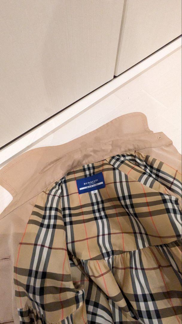 Burberryブルーレーベルベージュ トレンチコート レディース