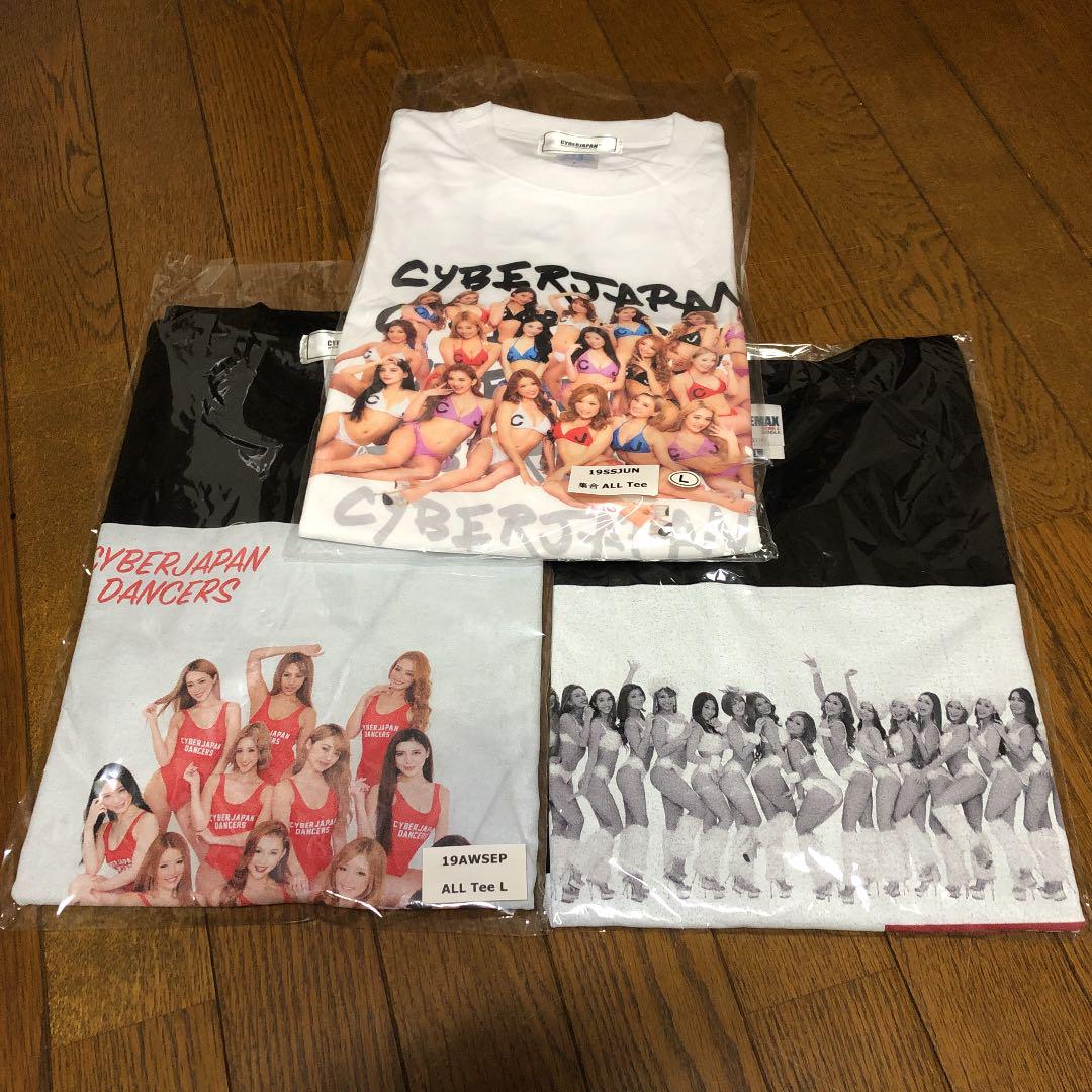 CYBERJAPAN サイバージャパンダンサーズ サイン入り Tシャツ CYBERJAPAN サイバージャパンダンサーズ サイン入り Tシャツ