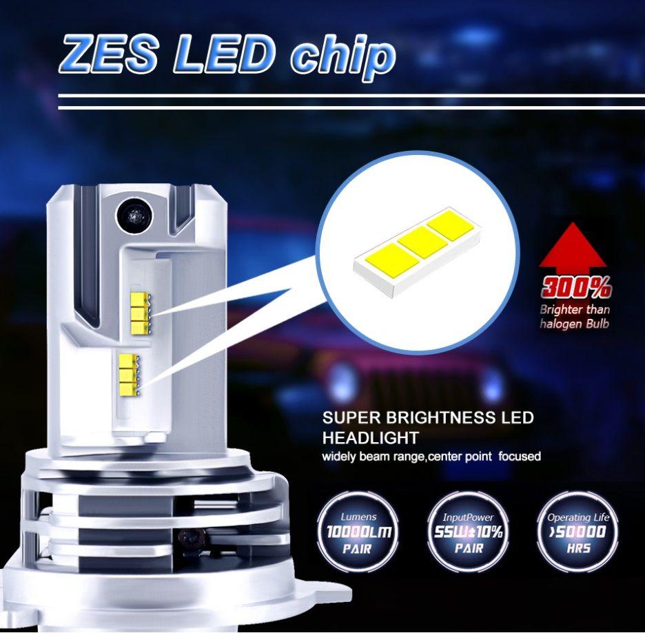専用◎2セット◎H4 ヘッドライト2個+T10 LED ポジション球2個