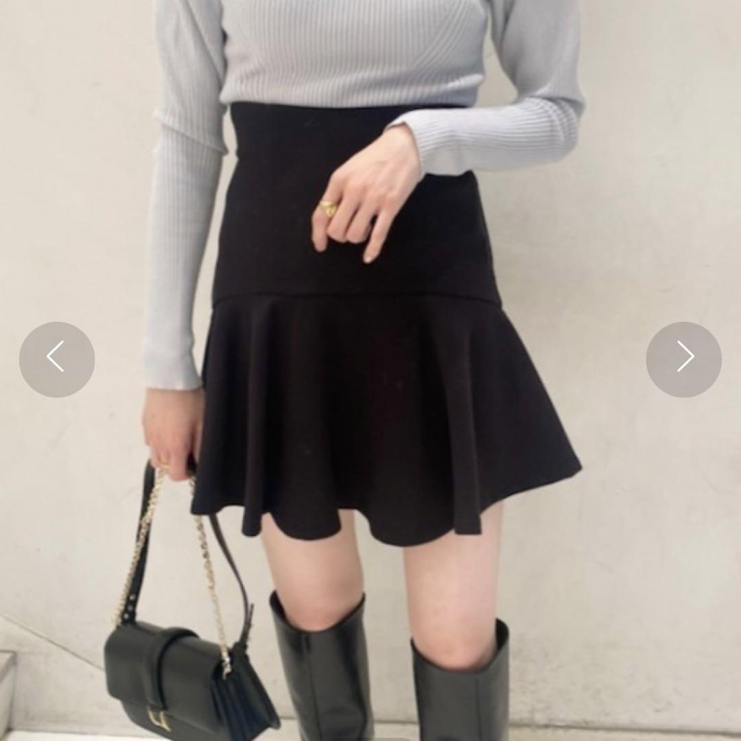 スナイデル ショートパンツ ミニスカート ロングブーツコーデ デート
