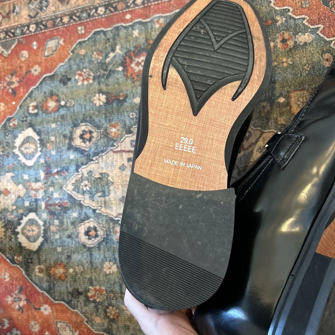 Christian Carano ブラックローファー 290サイズ　(ほぼ新品)