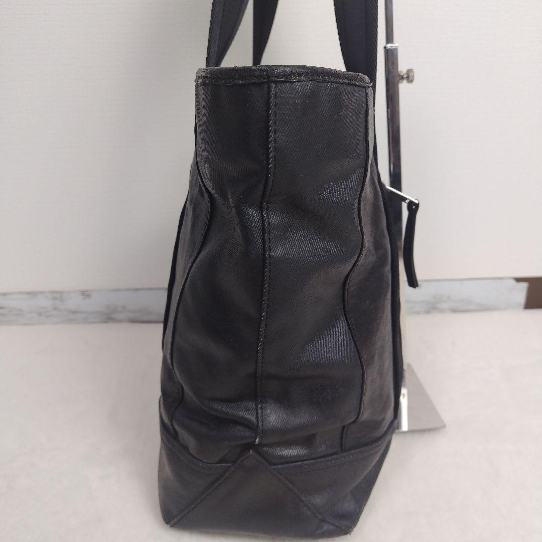 ✨美品✨DIESELディーゼル トートバッグ 肩掛け A4可能 レザー ブラック