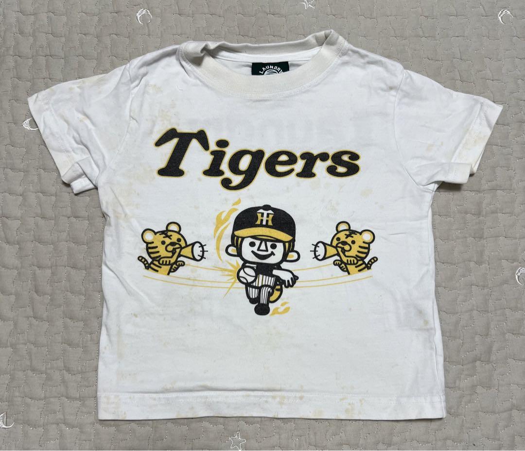 LAUNDRY ランドリー 半袖 Tシャツ 阪神タイガース ハンバーガー