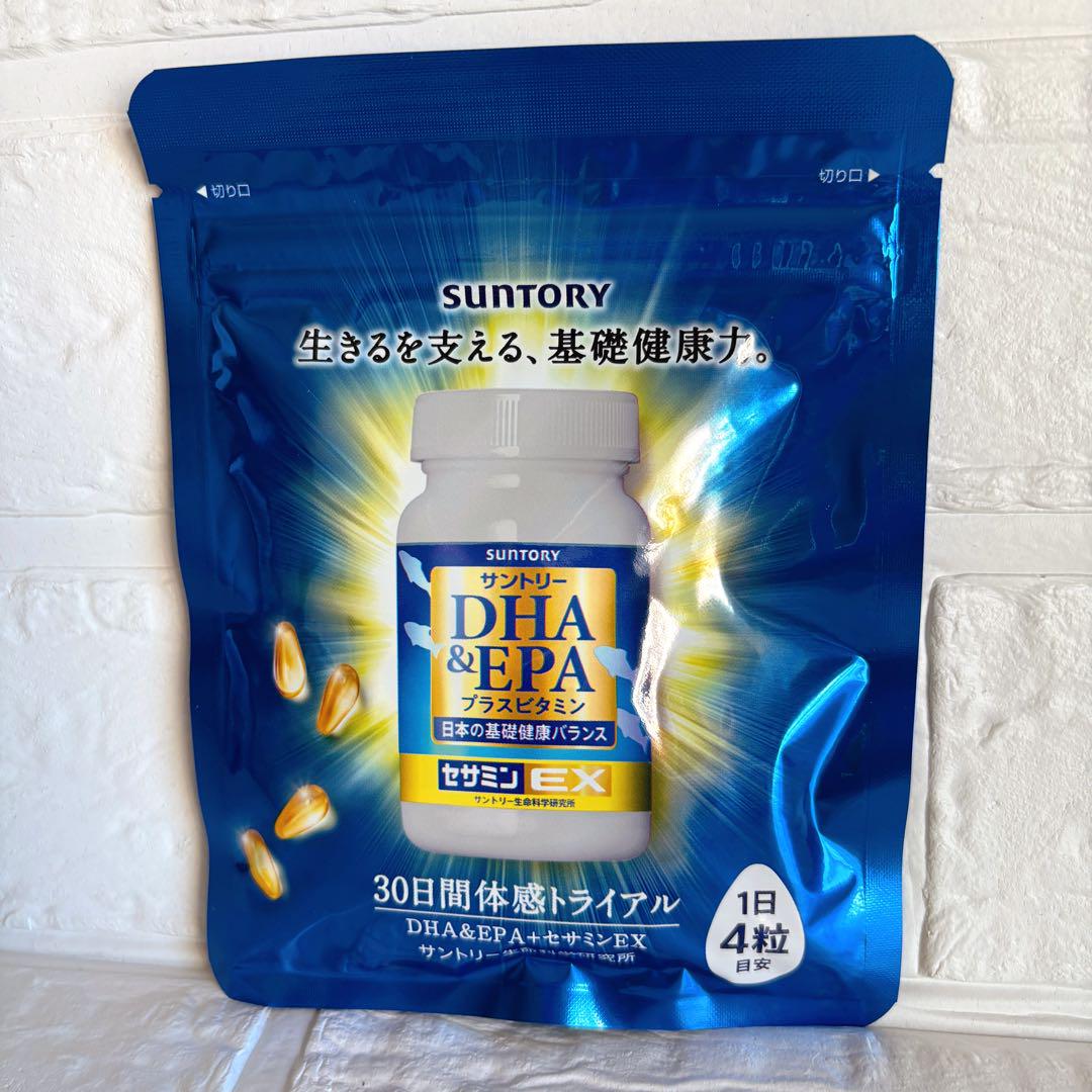 サントリー DHA&EPA+セサミンEX 30日分 新品未開封 - メルカリ