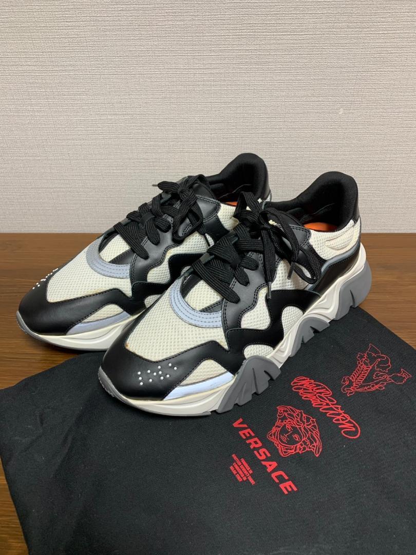 [VERSACE] Squalo スクアーロ ボリュームスニーカー 45