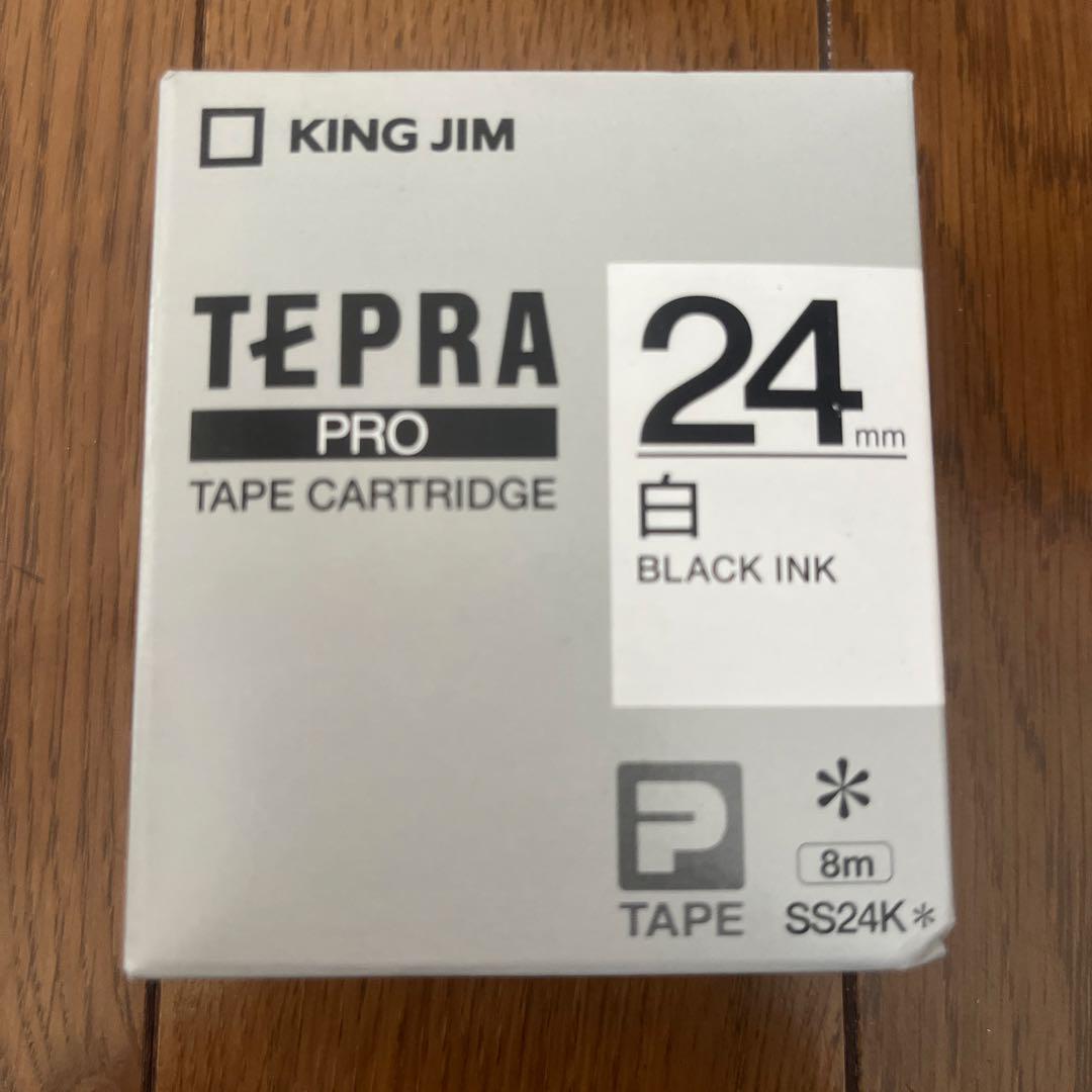 KING JIM キングジム SS24K 12個　テプラPRO 白 P規格 5,510円