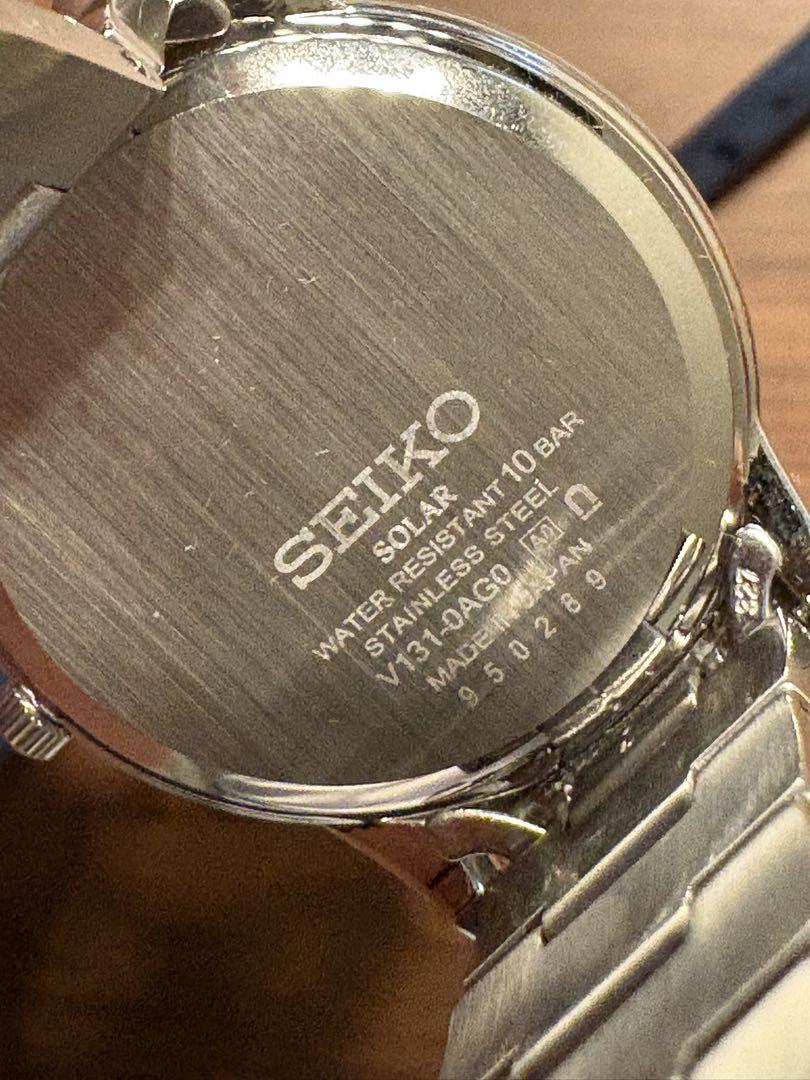 美品　SEIKO セレクション　SBPL007 ソーラー　　V131-0AG0