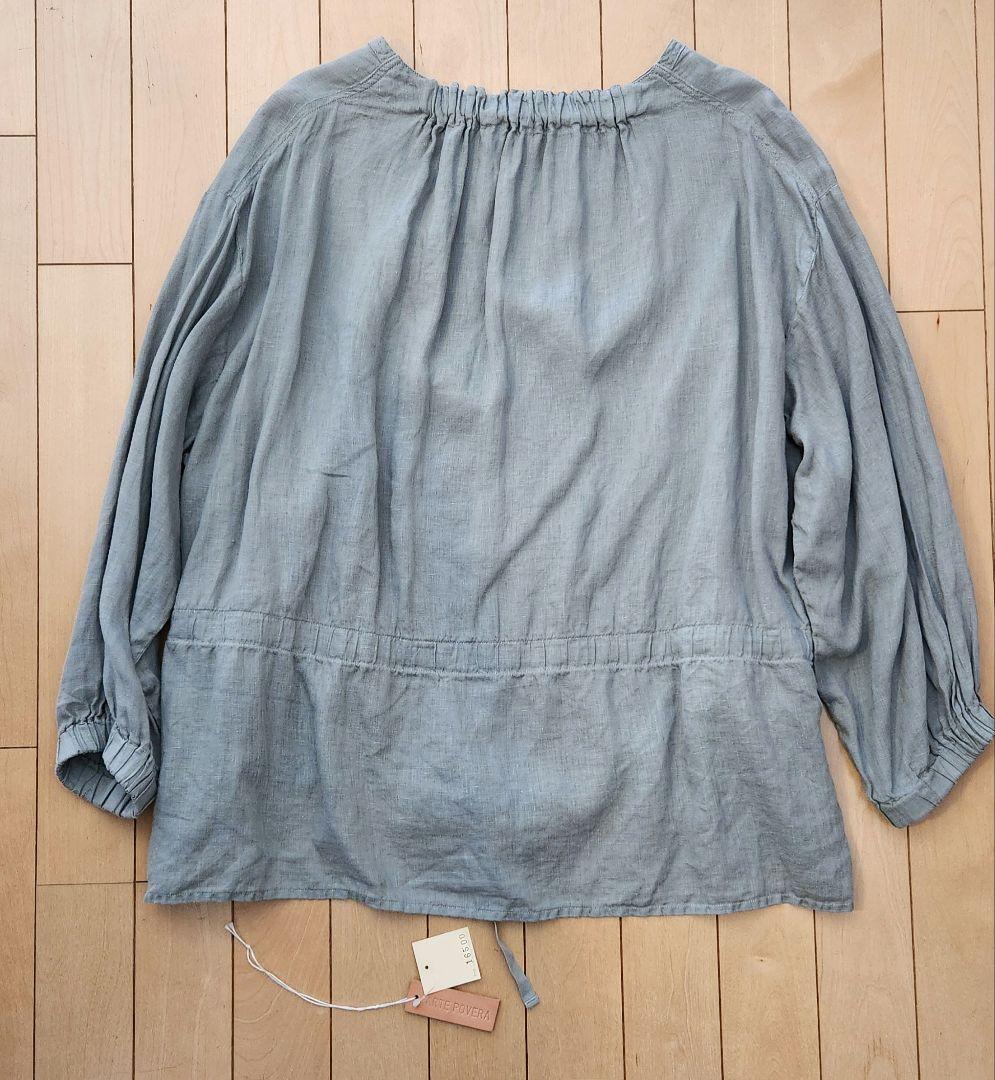ARTE POVERA アルテポーヴェラ リネン染め NEW カフシャツ