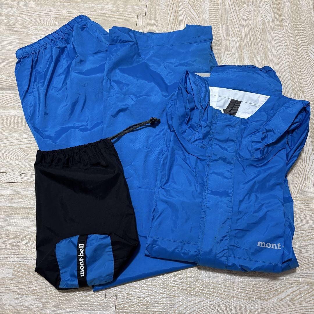 montbellモンベル　レインウェアKid's 上下セット160サイズ