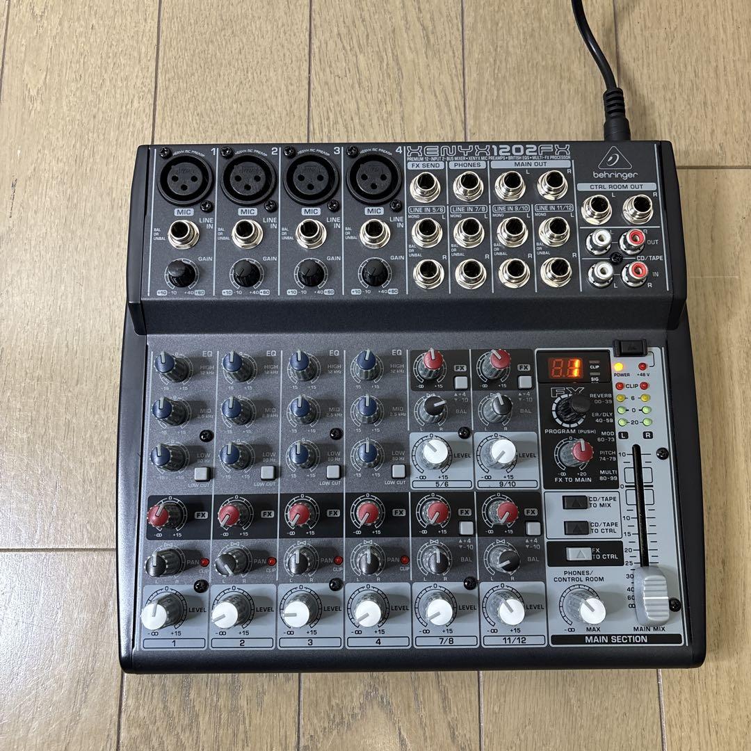 配信機器・PA機器・レコーディング機器 BEHRINGER 1202FX XENYX
