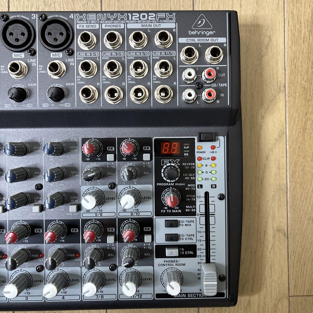 配信機器・PA機器・レコーディング機器 BEHRINGER 1202FX XENYX