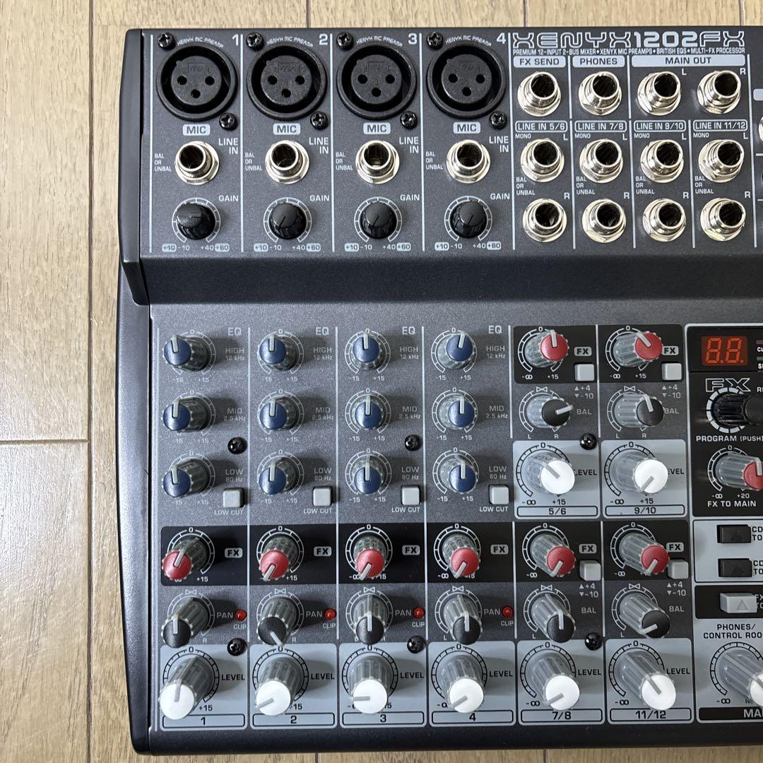 配信機器・PA機器・レコーディング機器 BEHRINGER 1202FX XENYX