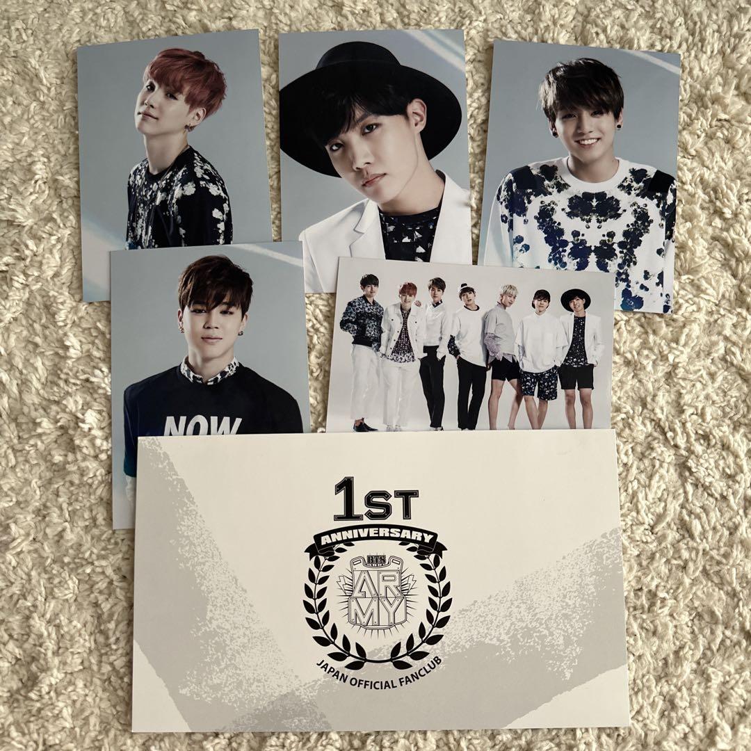 BTS 1st anniversary フォト　フォトカード