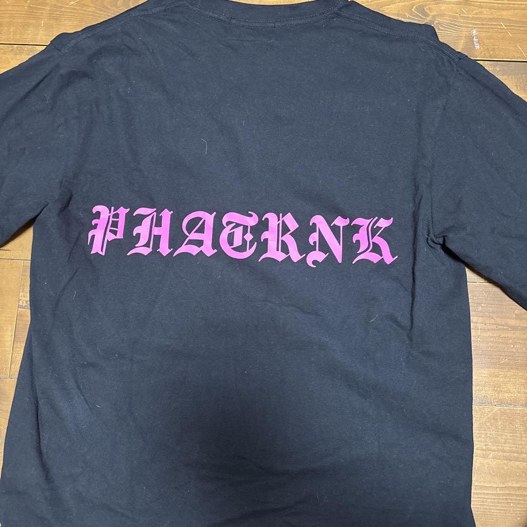 PHATRNK ピンクロゴ ロンT