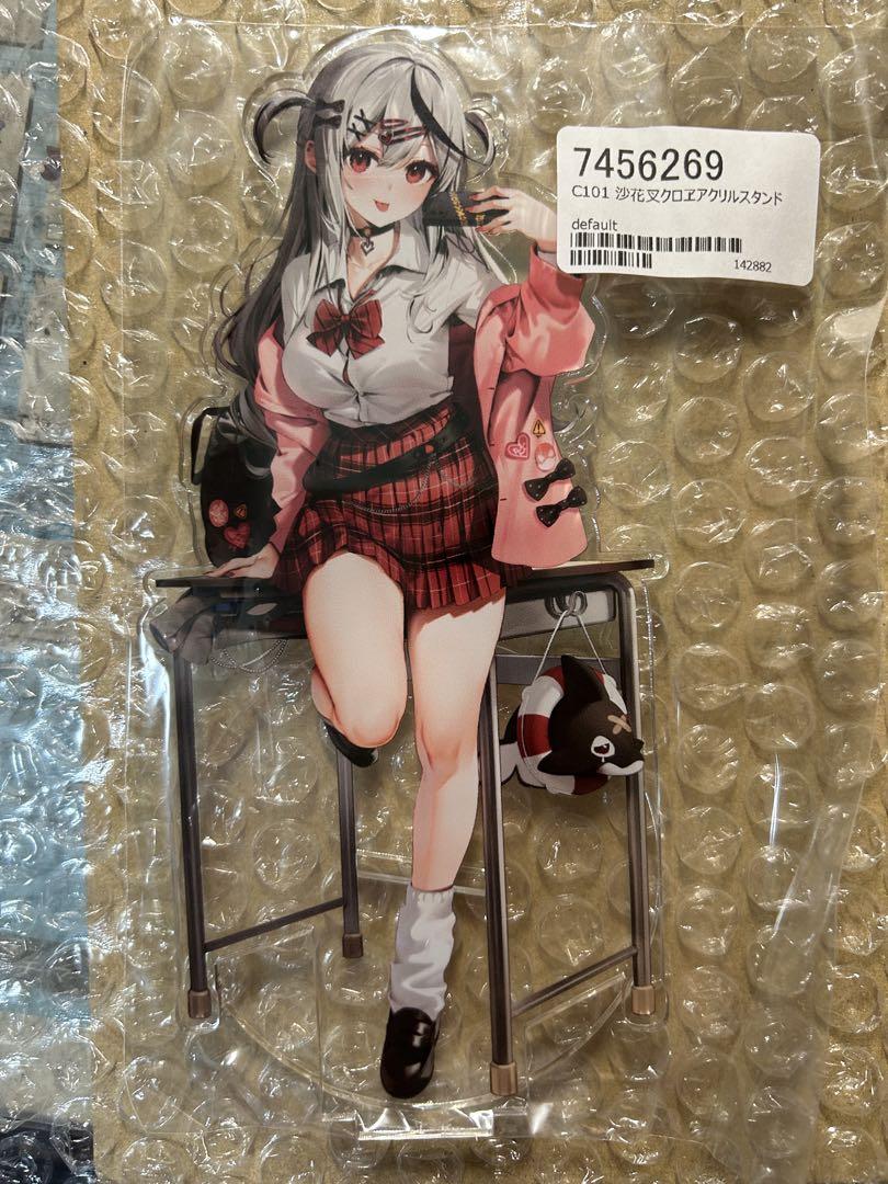 C101 沙花叉クロヱ アクリルスタンド ギャルver. パセリ