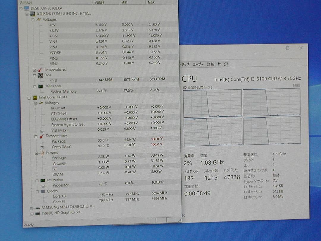 難あり動確用CPU付き　ASUS　H170-PRO LGA1151 難あり動確用CPU付き ASUS H170-PRO LGA1151 - メルカリ