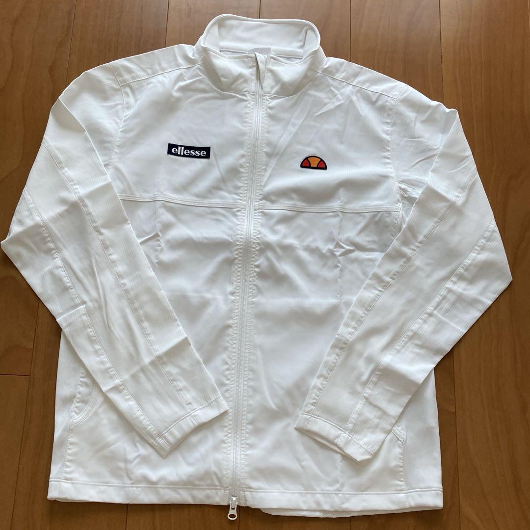 お値下げ‼︎新品‼︎【ellesse】エレッセ ジップアップジャケット ホワイト