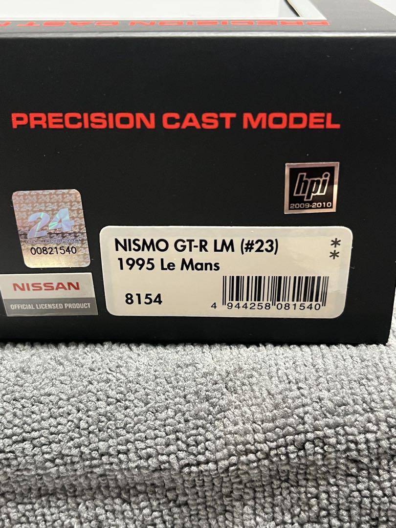 hpi NISMO GT-R LM (#23) 1995 Le Mans 桜色