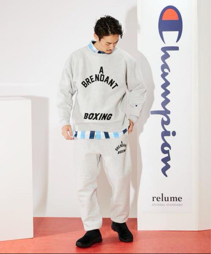 ジャーナルスタンダード チャンピオン ロゴスウェット リバースウィーブ CHAMPION / チャンピオン】別注リバースウィーブ クルーネック