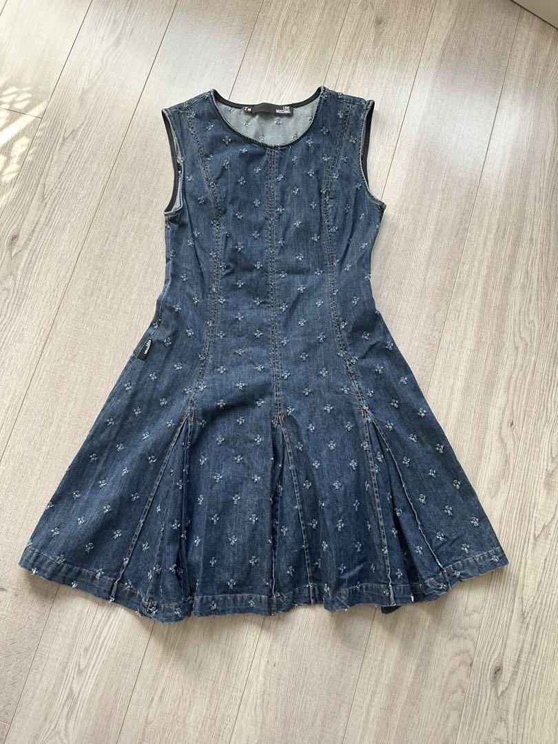 LOVE MOSKINO ラブモスキーノ　デニム ワンピース