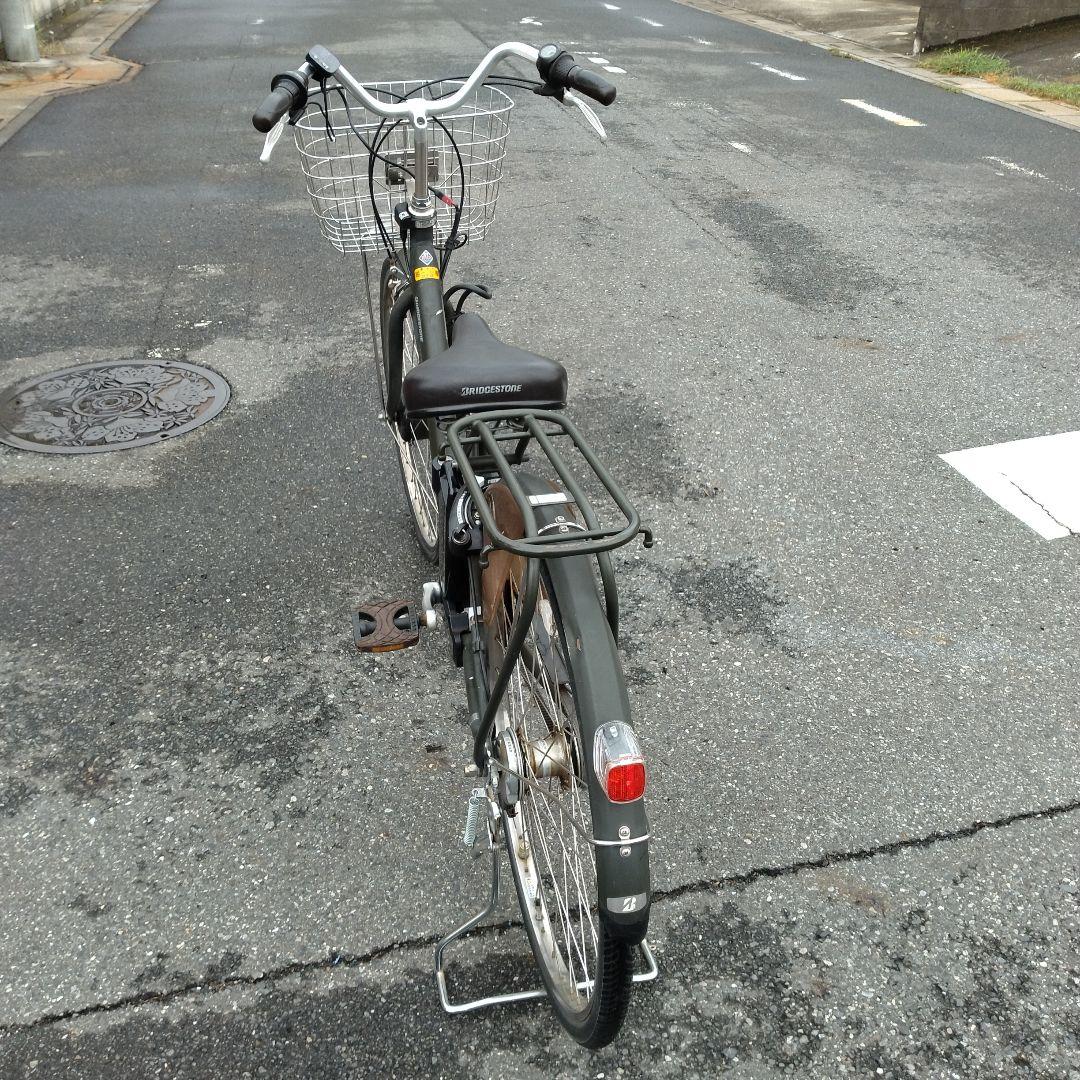 [633]送料無料 ブリヂストン FRONTIA 電動自転車 充電器なし フロンティアデラックス ブリヂストン(BRIDGESTONE) 電動自転車