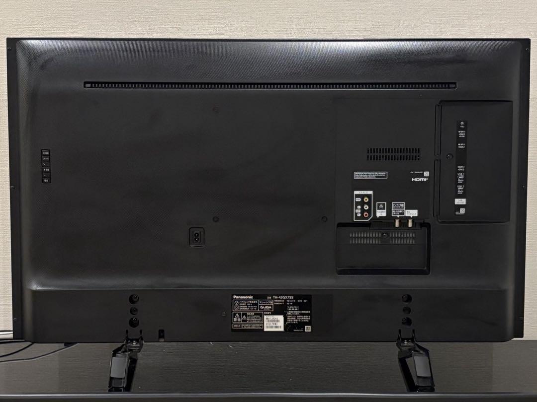 ジャンク品】Panasonic 43インチ 液晶テレビ 2020年製 - メルカリ