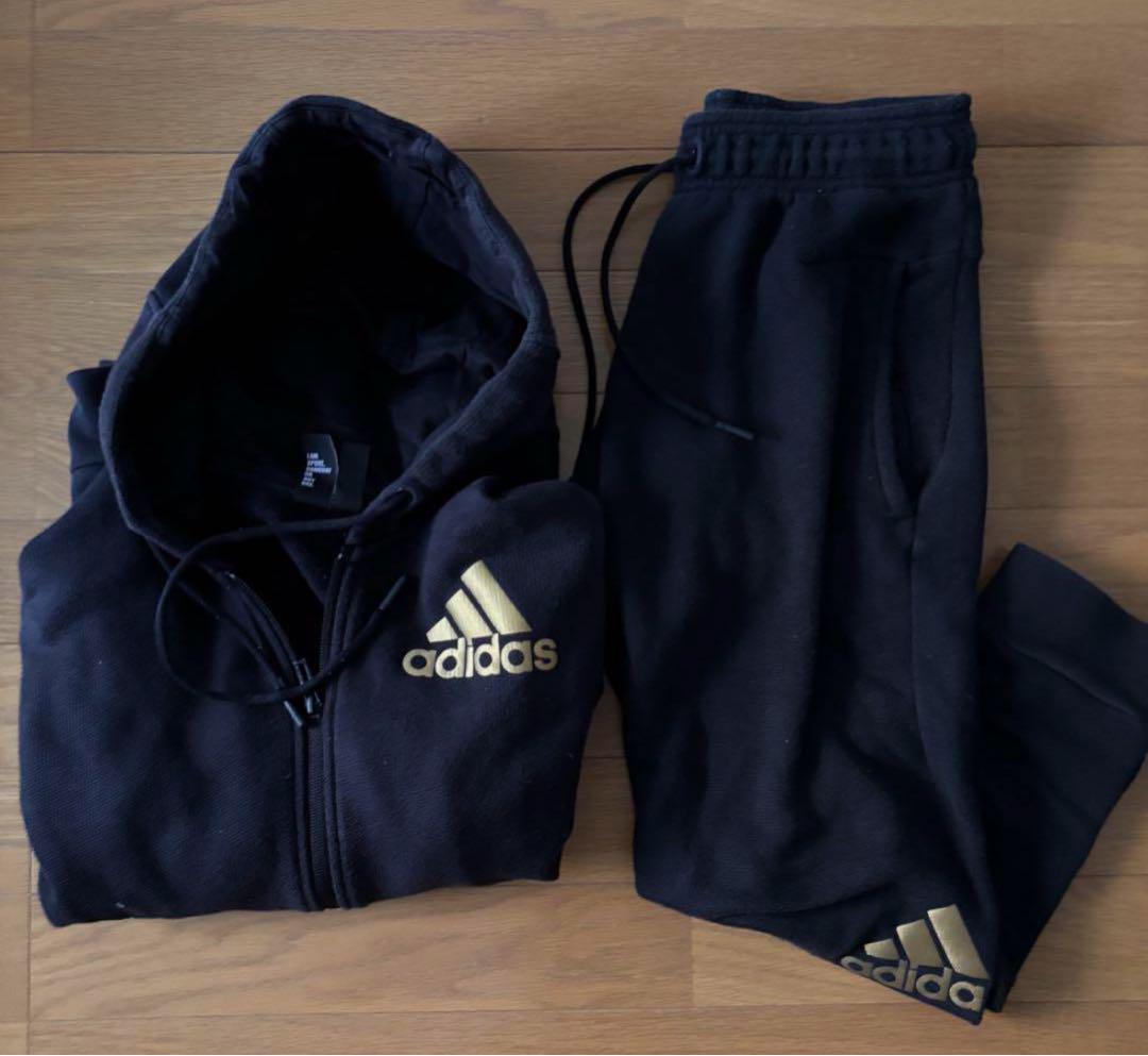 didas アディダス　 メンズ　スウェット　セットアップ　上下　　Mサイズ