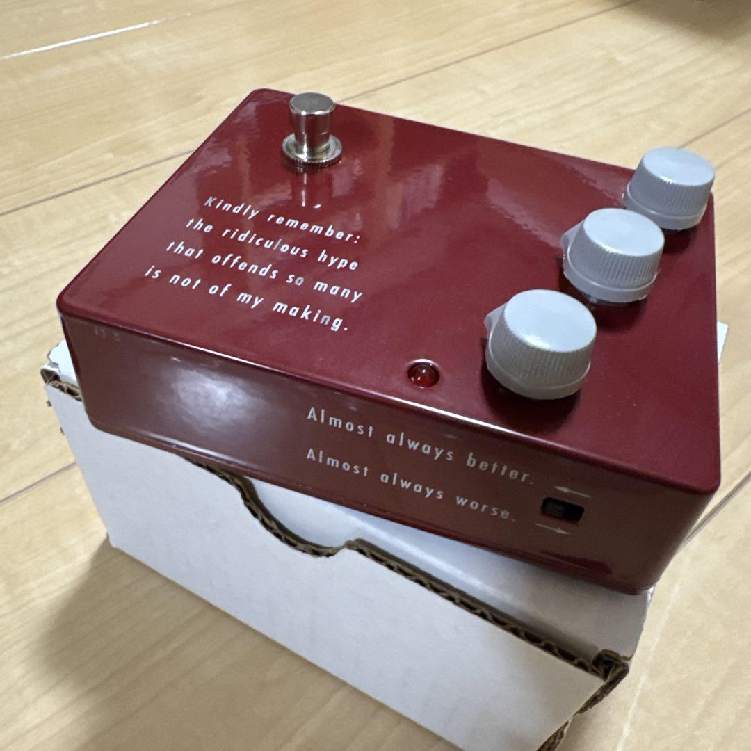 【未使用品】KLON KTR オーバードライブ エフェクター ※保証残あり