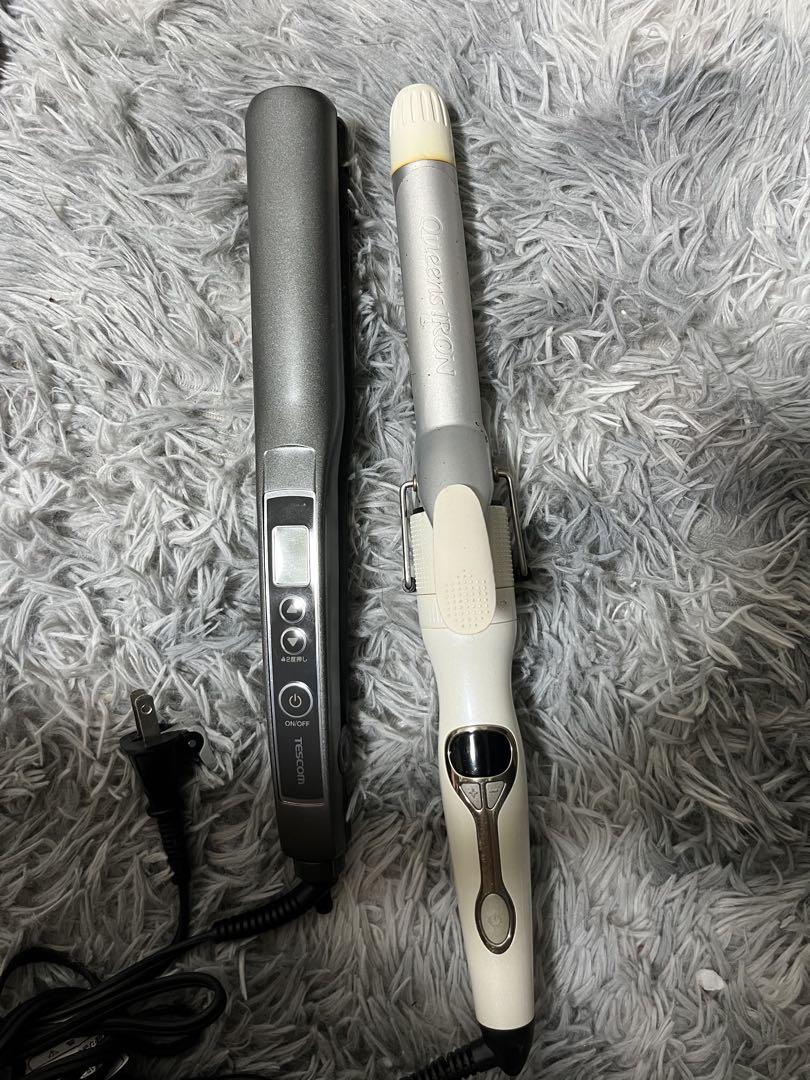 ストレートヘアアイロン＋今ならコテ付き‼️
