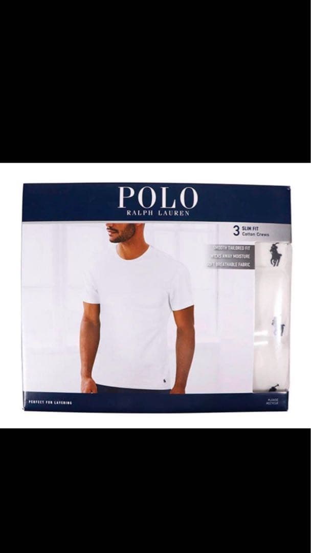 Polo slim fit tee xs 3pac