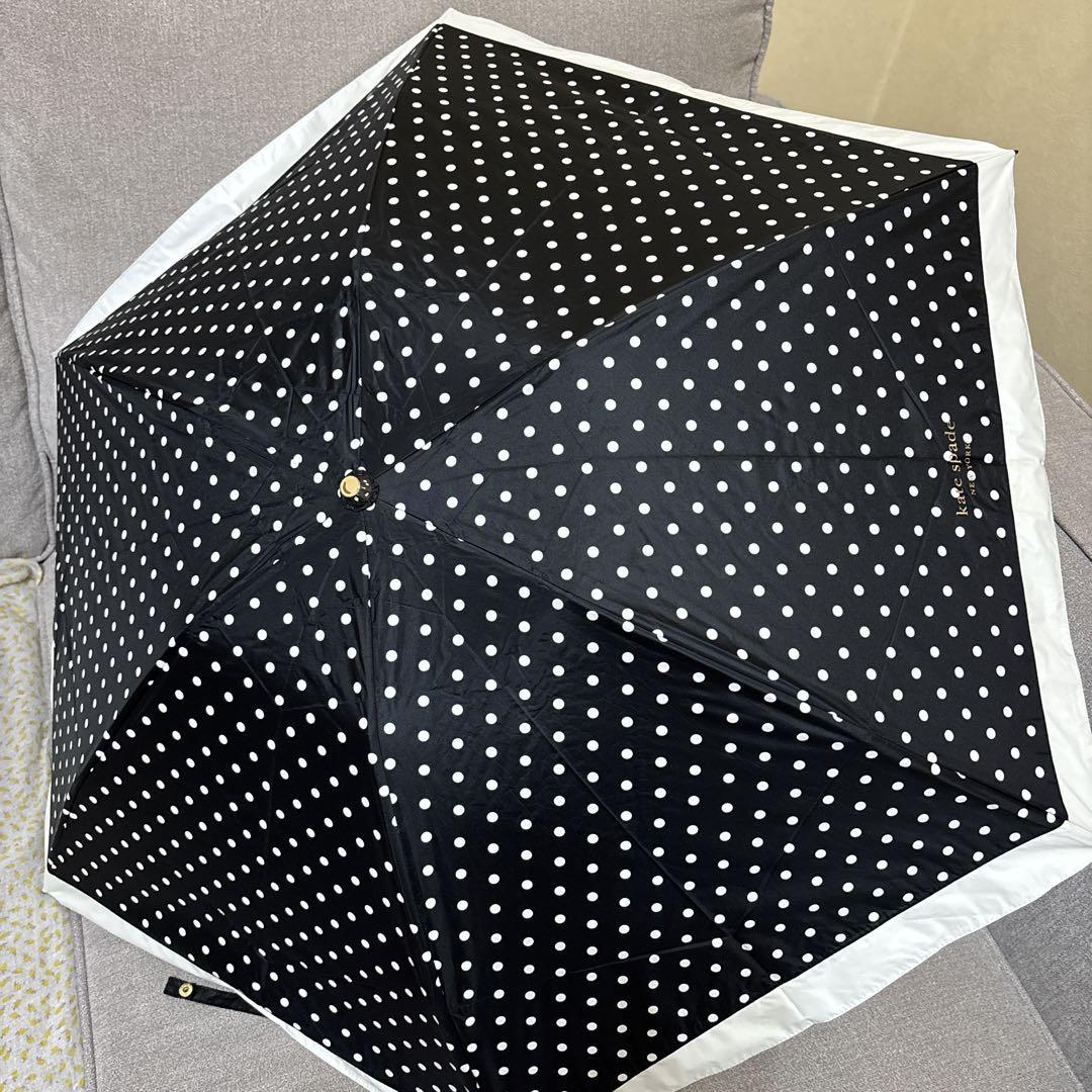 ケイトスペード　晴雨兼用折り畳み傘