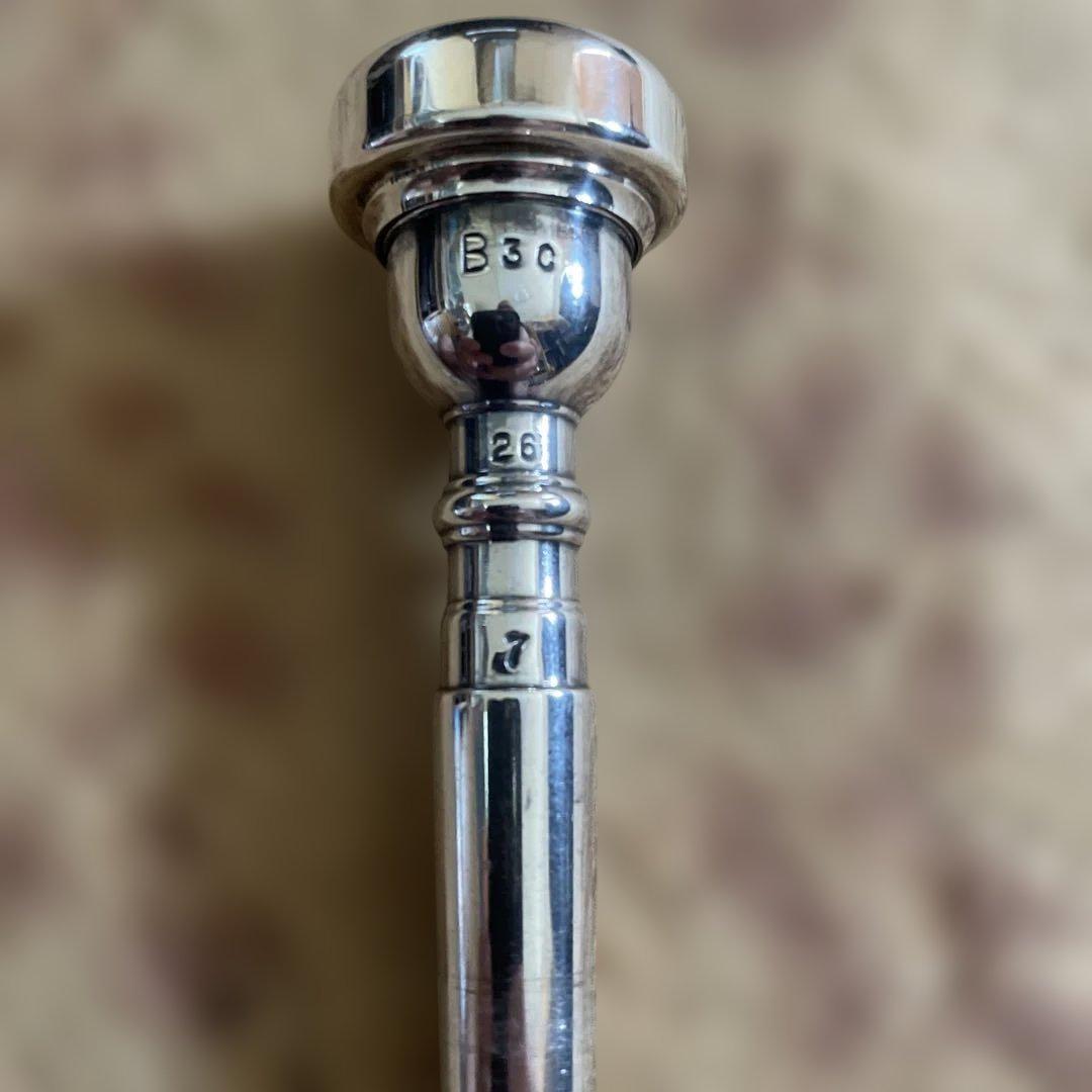 【限定特価】 Bach B3C トランペットマウスピース 2ピースモデル（V.Bach 管楽器・吹奏楽器