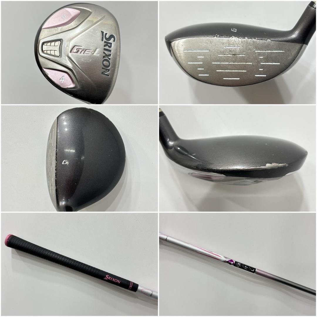 レディース右利き初心者用　スリクソン　GiE‐L　ゴルフクラブセット　W2317