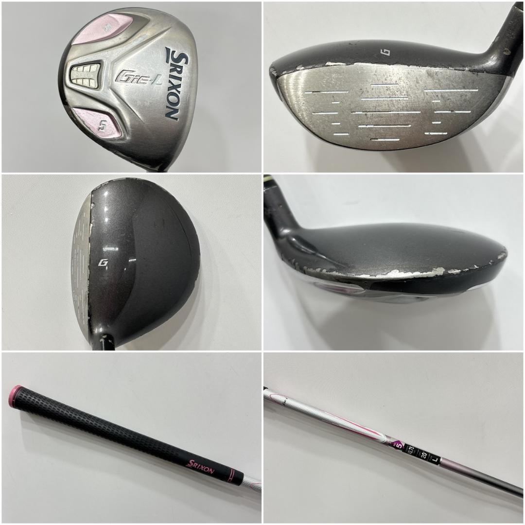 レディース右利き初心者用　スリクソン　GiE‐L　ゴルフクラブセット　W2317