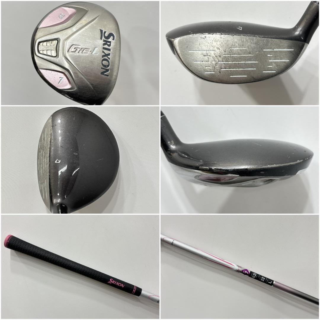 レディース右利き初心者用　スリクソン　GiE‐L　ゴルフクラブセット　W2317
