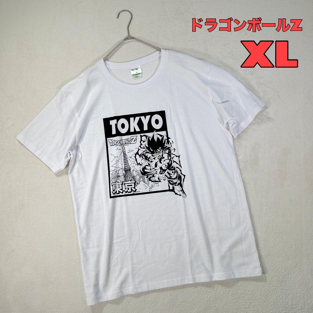 【ドラゴンボールZ】希少　半袖Tシャツ　孫悟空　ビッグプリント　メンズXL