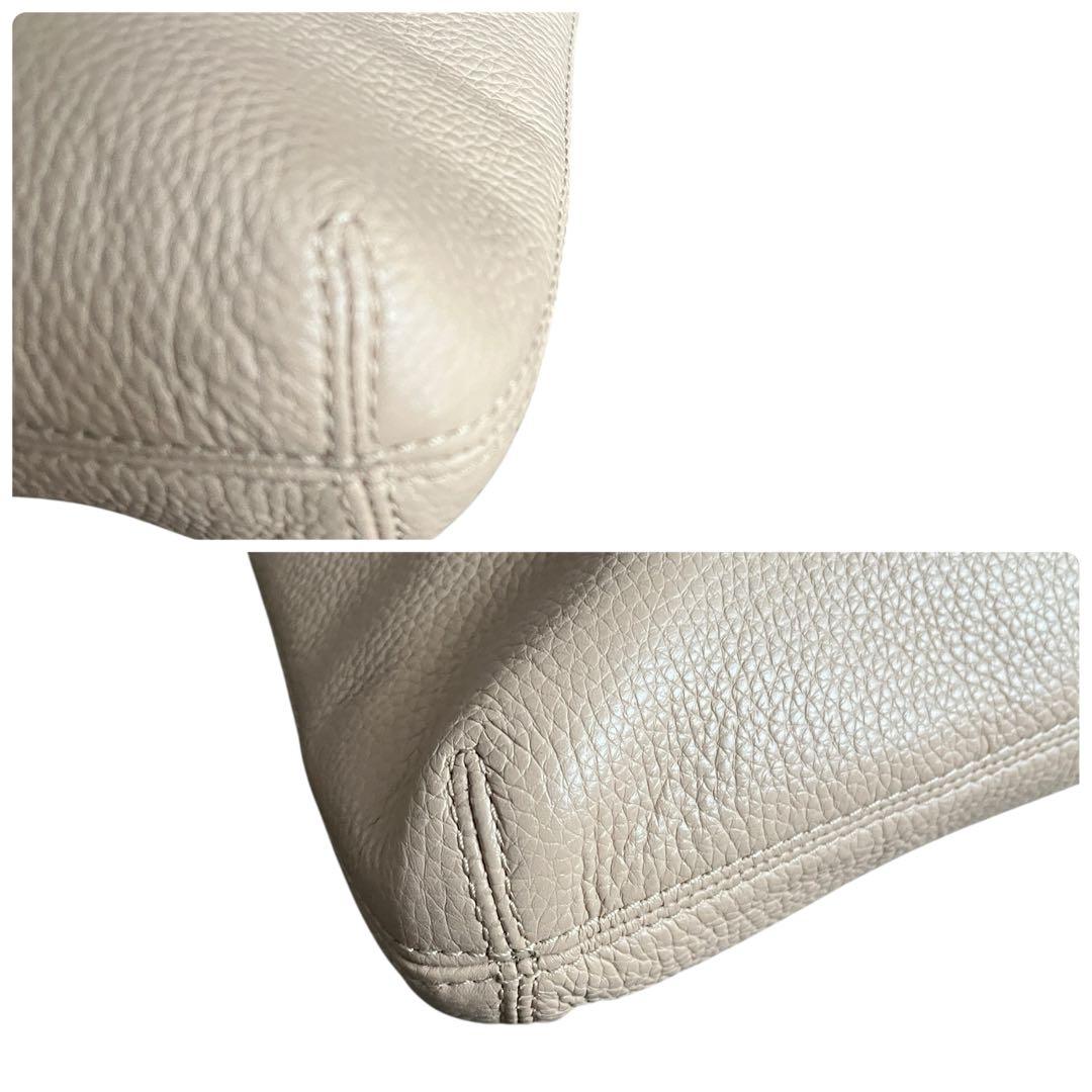 美品】MICHAEL KORS チェーンショルダー 2WAYバッグ ベージュ系