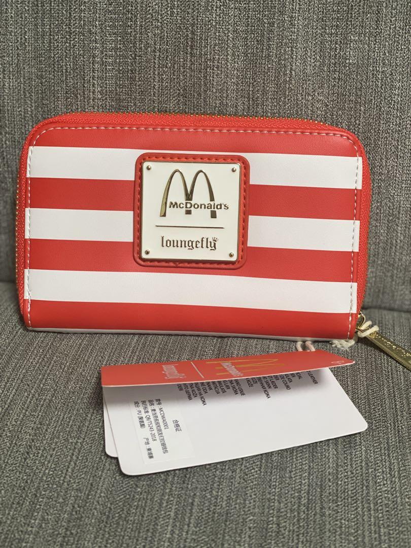 【送料込】 希少 お財布 マクドナルド Loungefly ラウンジフライ 新品 バッグ