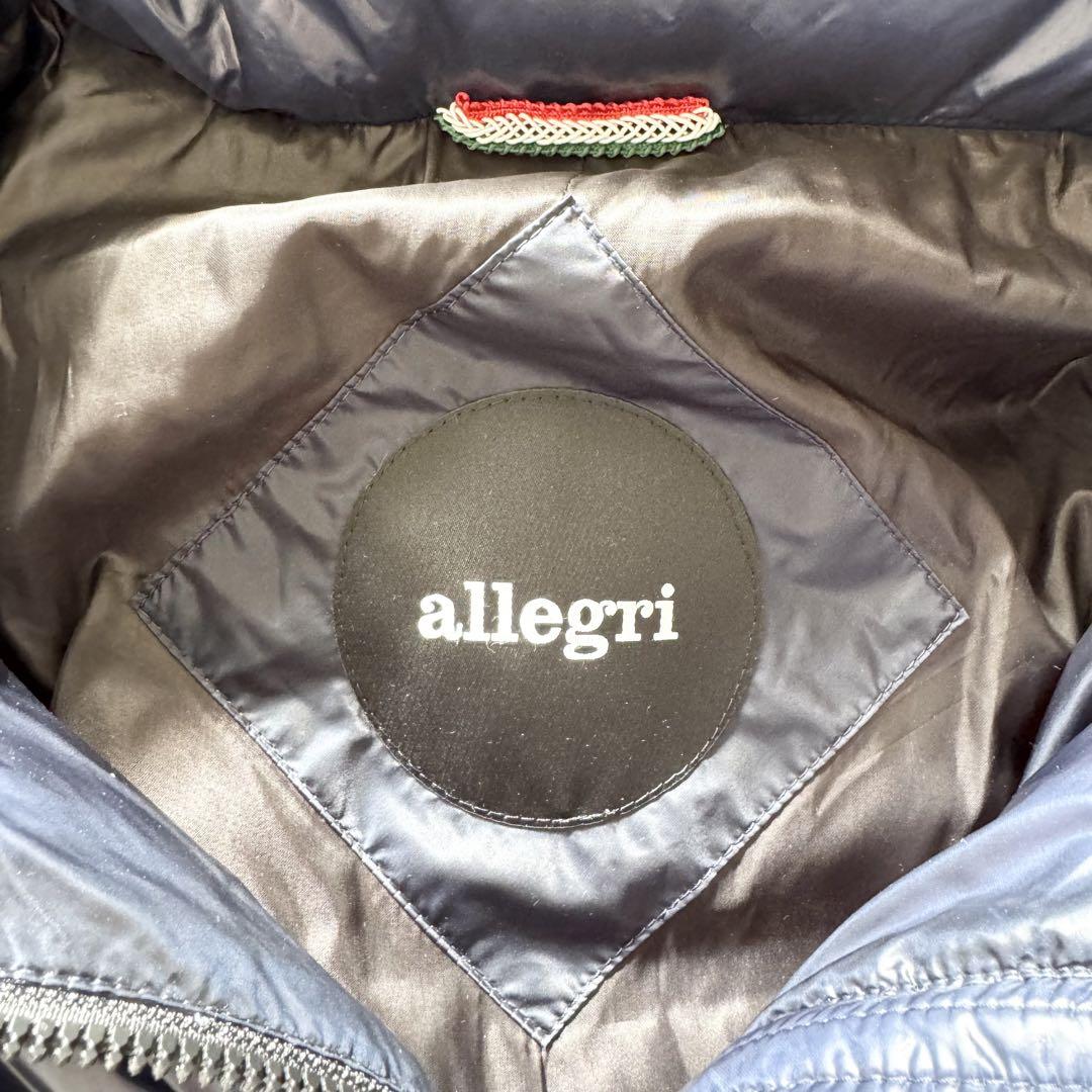 美品☆allegri アレグリ ロングダウン 京鴨 三陽商会