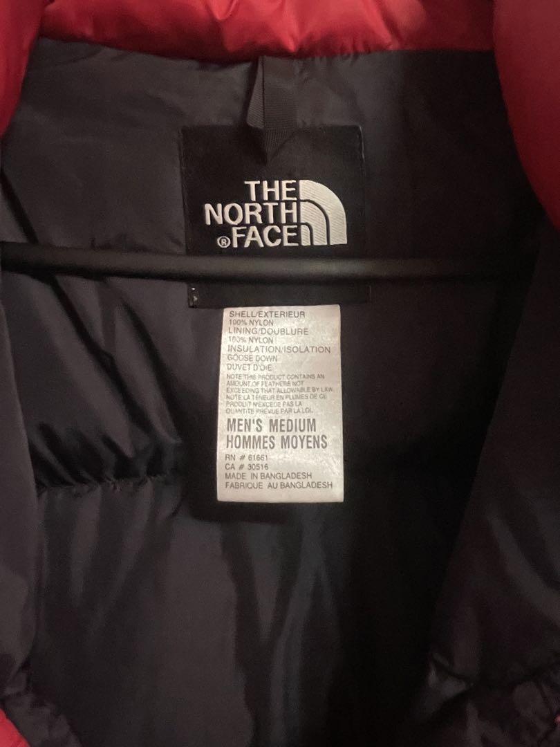 THE NORTH FACE ダウンジャケット レッド/ブラック THE NORTH FACE ダウンジャケット レッド/ブラック - メルカリ
