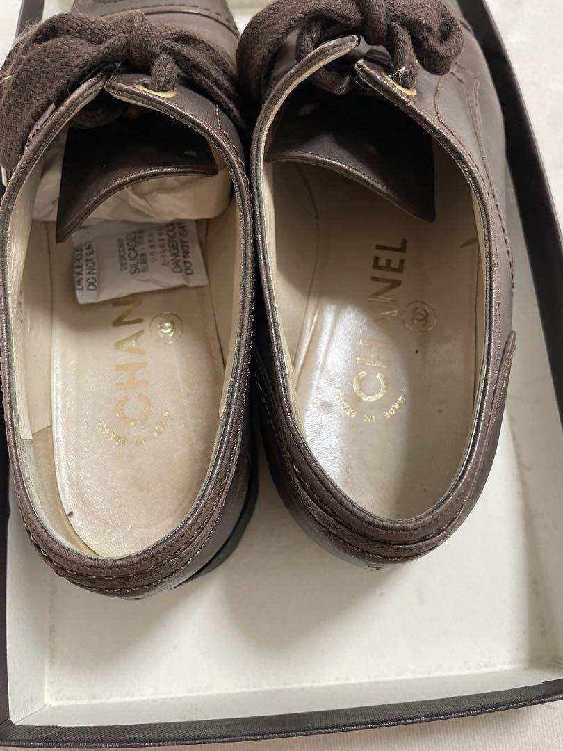 お値下げ中！CHANEL ヴィンテージ 紐靴35 1/2 スニーカー