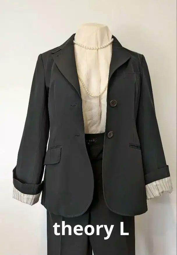 theory ✨セオリー ストレッチ 黒のジャケット サイズ4号(L)