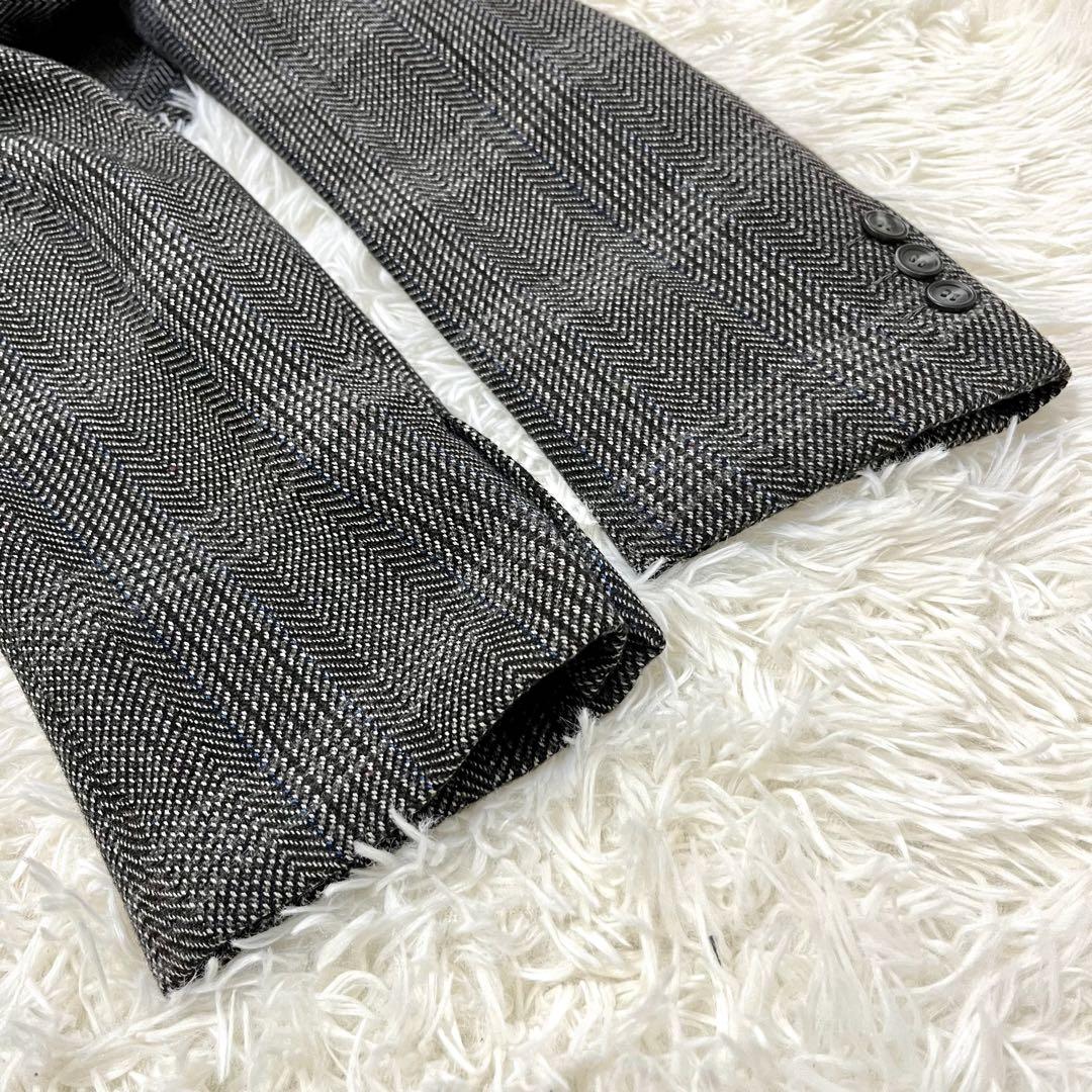【美品】LANVIN PARIS ダブル ジャケット スーツ セットアップ L