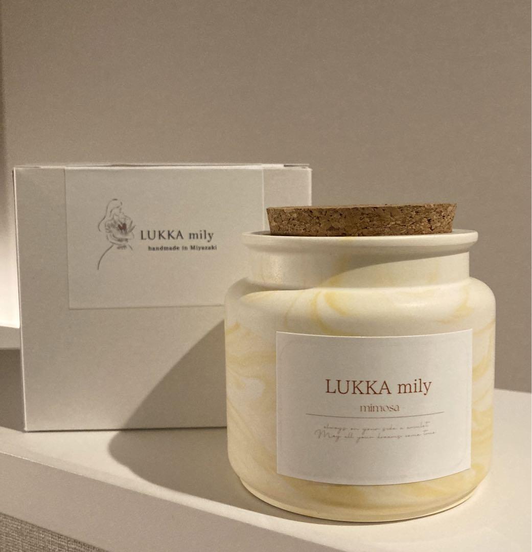 LUKKA mily ミモザ アロマキャンドル