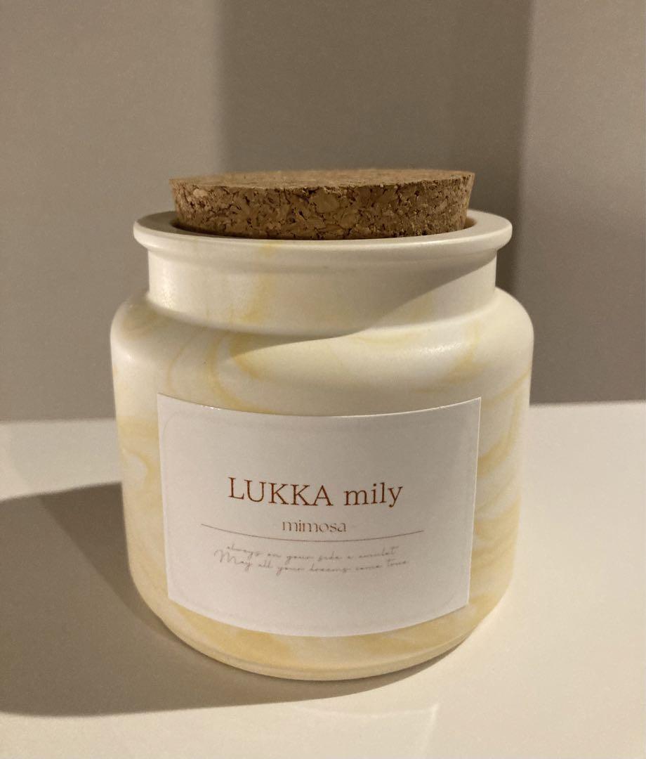 LUKKA mily ミモザ アロマキャンドル
