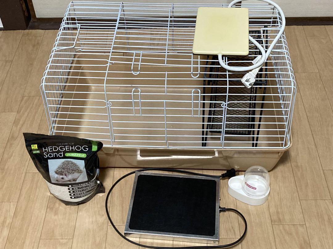 小動物ケージセット(ホイール回し車暖突パネル
