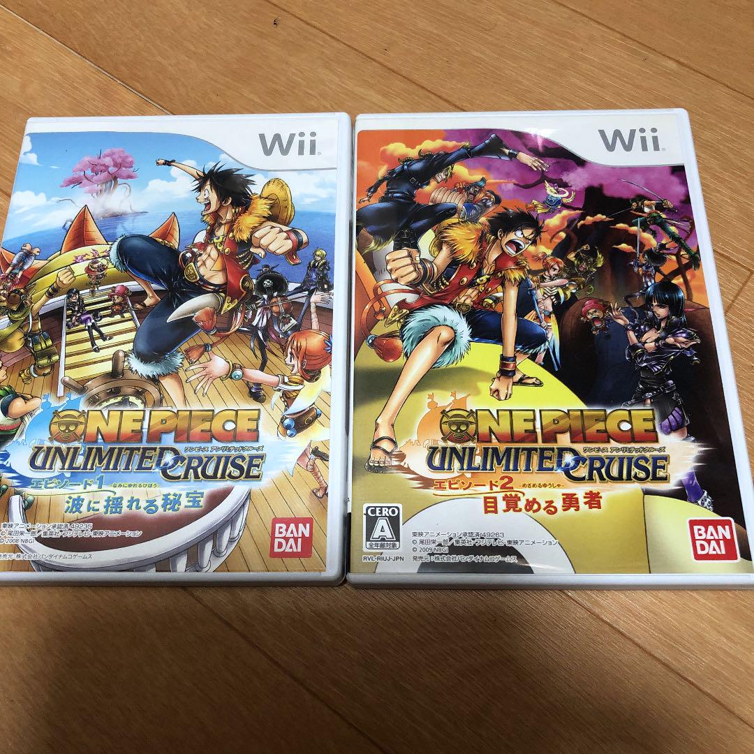 Wiiソフト ワンピース アンリミテッドクルーズ2本組 メルカリ Wiiソフト ワンピース アンリミテッドクルーズ2本組 メルカリ
