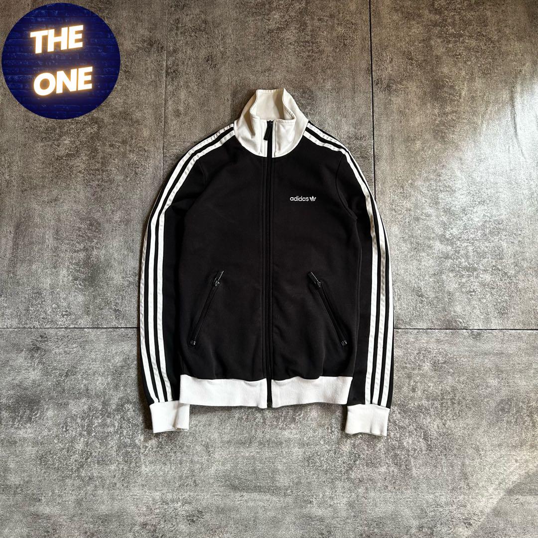 archive adidas track jacket black whiteトップス