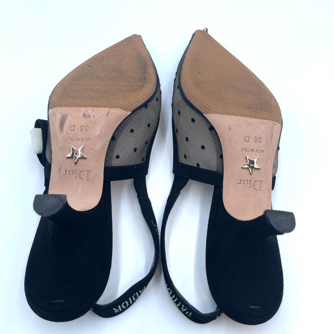 Dior ディオール ジャドール パンプス J'ADIOR メッシュ ドット